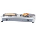 Crêpière double ronde CCD40E Ø400 mm 2700 Watts