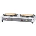Crêpière double ronde premium CCD40EP Ø400 mm 2700 Watts