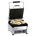 Grill panini premium plaques lisses CGPLLPPT 2000 Watts inox et noir, avec minuteur