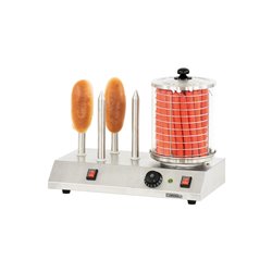 Appareil à hot-dog électrique CMH1B 4 plots 550 Watts inox
