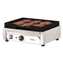 Plaque à snacker CPASFLC 2400 Watts inox et noir
