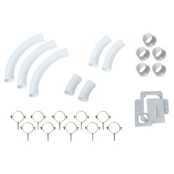 Kit d'installation pour système de flexible rétractable pour cloison sèche