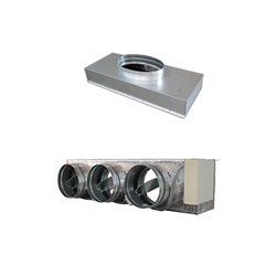 Pack Plénum EasyZone Medium sans VMC 3 sorties pour gainable Daikin FBA 60/71