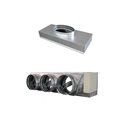 Pack Plénum EasyZone Medium sans VMC 3 sorties pour gainable Daikin FBA 60/71
