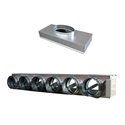 Pack Plénum EasyZone Medium sans VMC 6 sorties pour gainable Mitsubishi PEAD 60/71