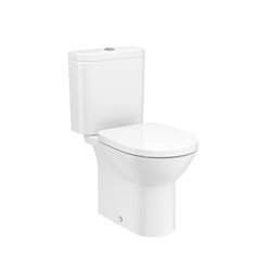 WC à poser Debba Round évacuation duale 35,5x76x65,5 cm