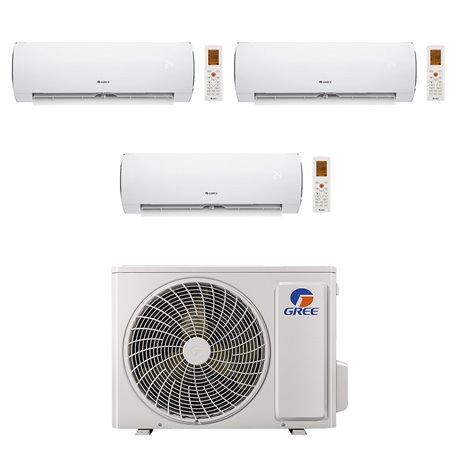 Climatiseur tri-split Fair 3NGR4527, Tailles 9 + 9 + 9 R32 Climatiseur tri-split Fair 3NGR4527, Tailles 9 + 9 + 9 R32