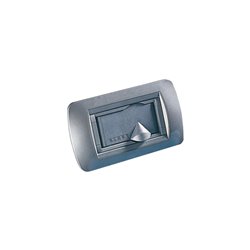 Contre-prise Living Anthracite Raccord droit