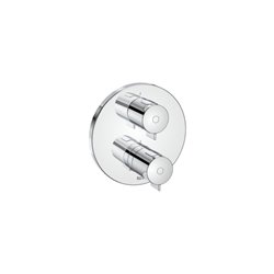Mitigeur thermostatique encastré chromé 2 voies T-500