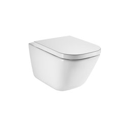 WC suspendu Blanc 34x54x40 cm The Gap Square