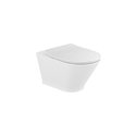 WC suspendu Blanc 35x54x44 cm The Gap Round