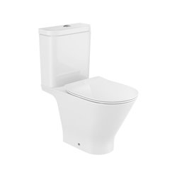 WC à poser The Gap Round évacuation duale 37x79x65,5 cm