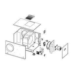Caisson d'extraction EasyVEC® C4 2500 m3/h Micro-watt