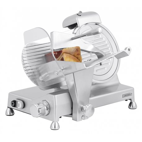 Trancheuse à jambon CTJ220B 240 Watts inox Ø220 mm