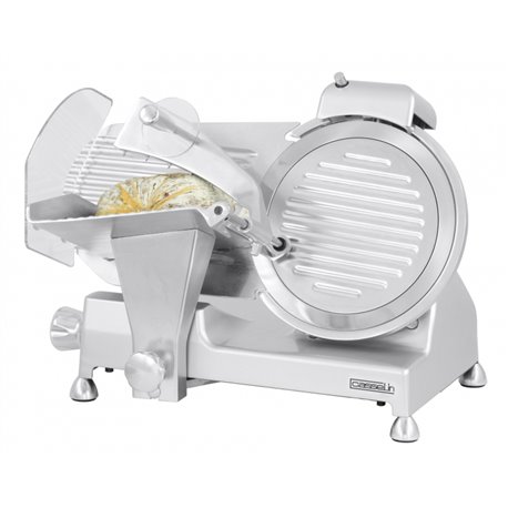 Trancheuse à jambon CTJ250B 240 Watts inox Ø250 mm