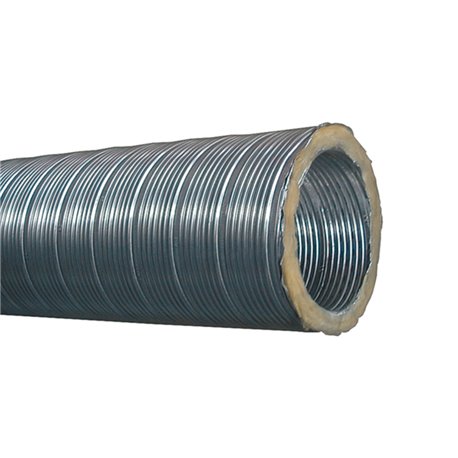 Conduit semi-rigide Alflex alu insonorisé ø355 mm L3 m