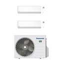 Climatiseur bi split Etherea CU-2Z35TBE, Tailles 25 + 35 Blanc Mat R32