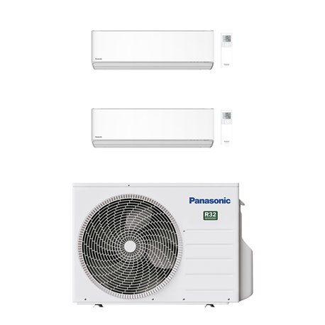 Climatiseur bi split Etherea CU-2Z35TBE, Tailles 16 + 20 Blanc Mat R32 Climatiseur bi split Etherea CU-2Z35TBE, Tailles 16 + 20 Blanc Mat R32