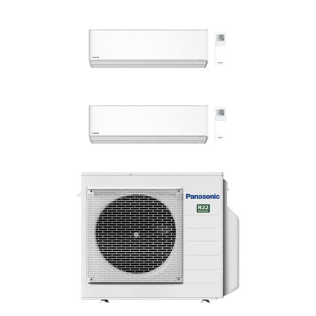 Climatiseur bi split Etherea CU-3Z52TBE, Tailles 20 + 42 Blanc Mat R32 Climatiseur bi split Etherea CU-3Z52TBE, Tailles 20 + 42 Blanc Mat R32