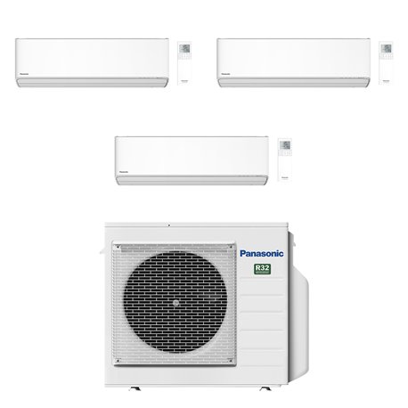 Climatiseur tri split Etherea CU-3Z52TBE, Tailles 16 + 25 + 50 Blanc Mat R32 Climatiseur tri split Etherea CU-3Z52TBE, Tailles 16 + 25 + 50 Blanc Mat R32