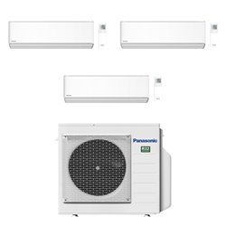 Climatiseur tri split Etherea CU-3Z52TBE, Tailles 16 + 25 + 35 Blanc Mat R32