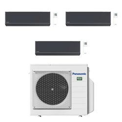 Climatiseur tri split Etherea CU-3Z68TBE, Tailles 20 + 20 + 20 Graphite R32