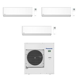 Climatiseur tri split Etherea CU-4Z80TBE, Tailles 20 + 42 + 42 Blanc Mat R32