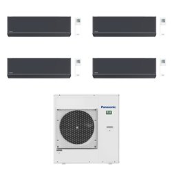 Climatiseur quadri split Etherea CU-4Z80TBE, Tailles 20 + 20 + 20 + 35 Graphite R32