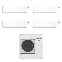 Climatiseur quadri split Etherea CU-4Z80TBE, Tailles 16 + 35 + 35 + 42 Blanc Mat R32