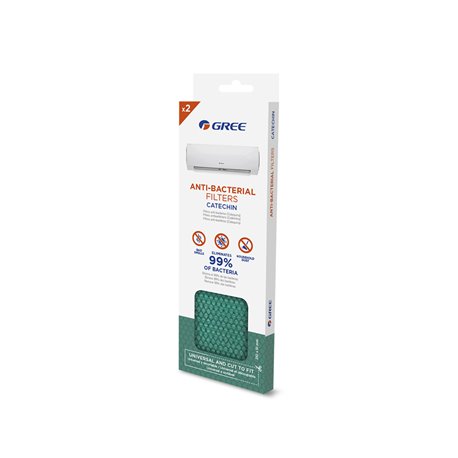 Lot de 50 filtres Catéchine pour unités de climatisation Fair/Muse