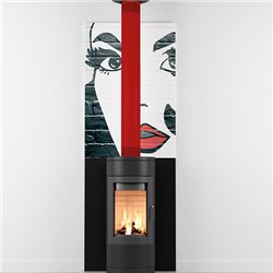 Plaque de finition murale DECO pop'Art 80x120 cm
