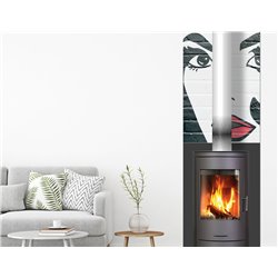 Plaque de finition murale DECO pop'Art 80x120 cm