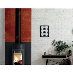 Habillage ventilé Design'Up Déco H 950 mm Indus Ø 180 mm