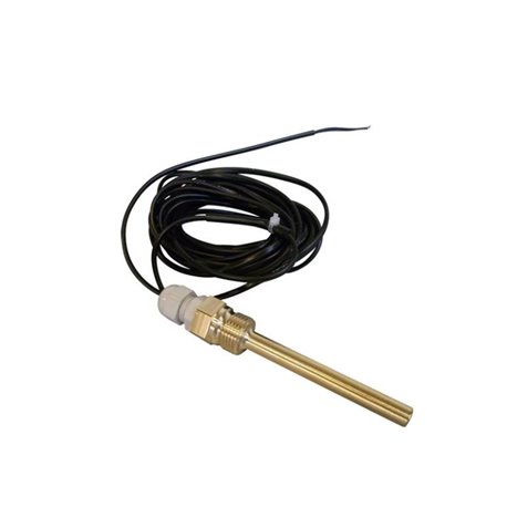 Sonde de température pour ballon ECS avec poche en cuivre et câble de sonde de 6 mètres
