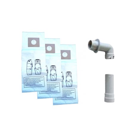 Kit accroche pour sac Pour C.Axpir + 3 sacs