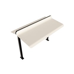 Cache climatisation Outsteel Cap autoportante blanc crème