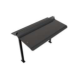 Cache climatisation Outsteel Cap autoportante gris anthracite