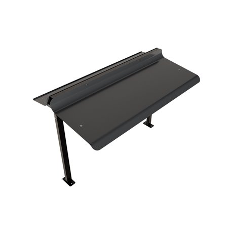 Cache climatisation Outsteel Cap autoportante gris anthracite
