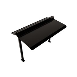 Cache climatisation Outsteel Cap autoportante noir mat