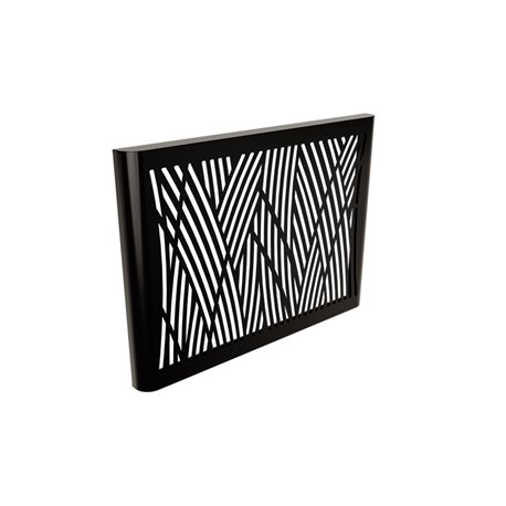 Face arrière Outsteel Brousse - S noir mat