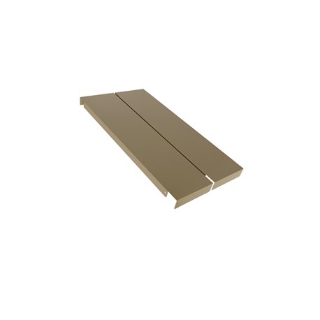 Paire de tuiles Outsteel Colors gris olive