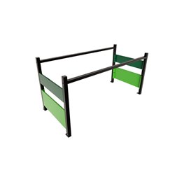 Protection autoportante Outsteel Colors - M vert mai et vert mousse