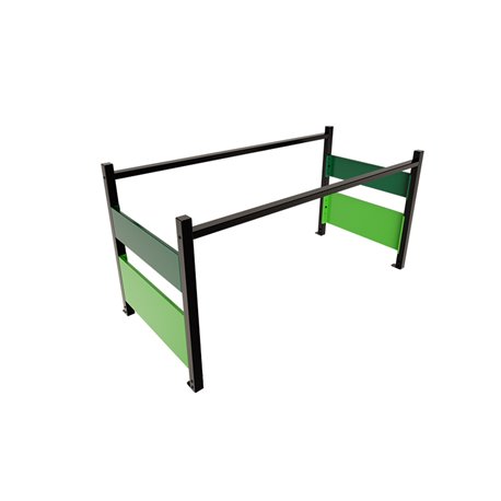 Protection autoportante Outsteel Colors - M vert mai et vert mousse