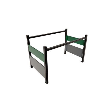 Protection autoportante Outsteel Colors - S gris anthracite et vert mousse