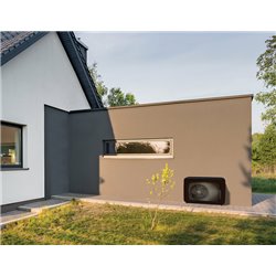 Base murale Outsteel Bubbles - L noir mat