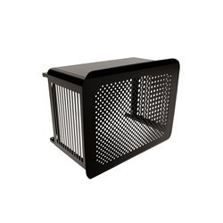 Base murale Outsteel Bubbles - S noir mat