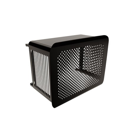 Base murale Outsteel Bubbles - S noir mat