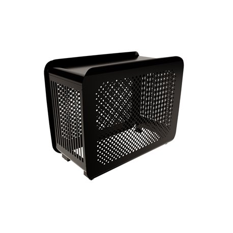 Cache climatisation complet Outsteel Bubbles - S noir mat