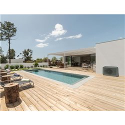 Cache climatisation complet Outsteel Bubbles - S noir mat
