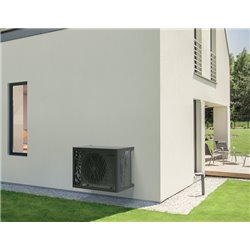 Cache climatisation Outsteel Brousse - S gris anthracite